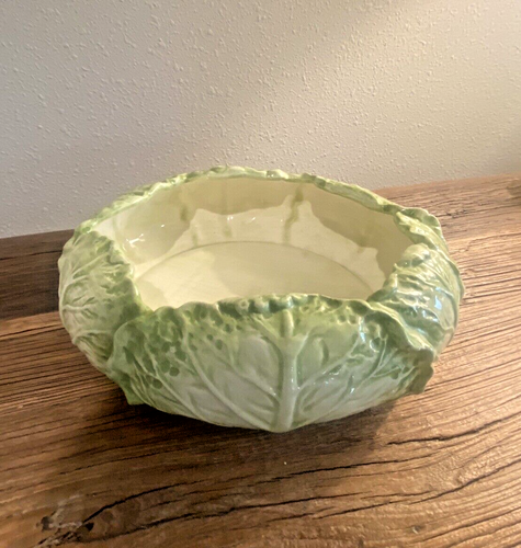 Vintage 1985 Fitz and Floyd FF Cabbage Leaf Bowl Used - Picture 11 of 17