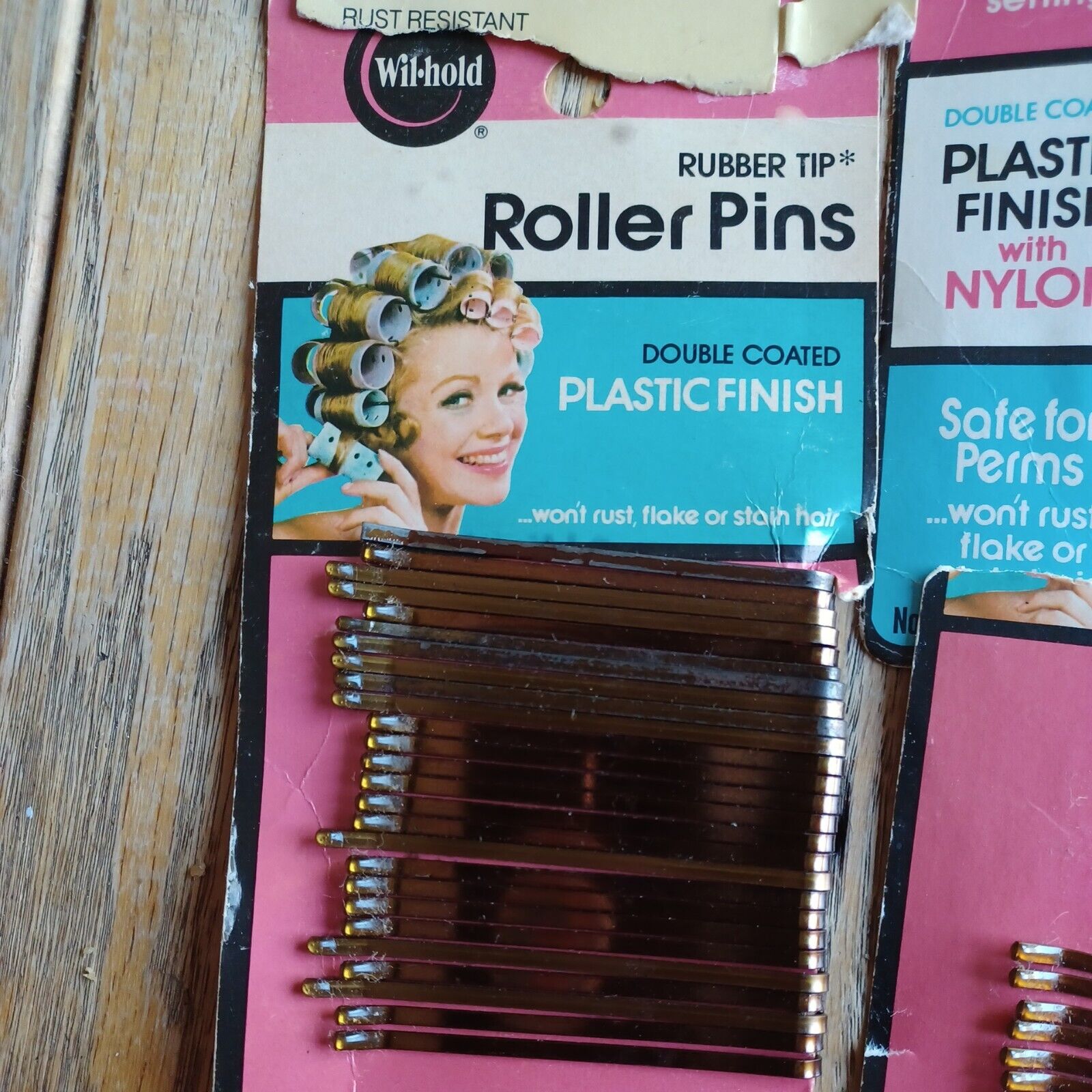 Vintage Lot 120 Carded Bobby Pins Wil Hold Goody … - image 2