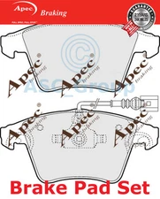 Apec Front Brake Pads Set EO Quality Replacement with Wear Indicator PAD1336
