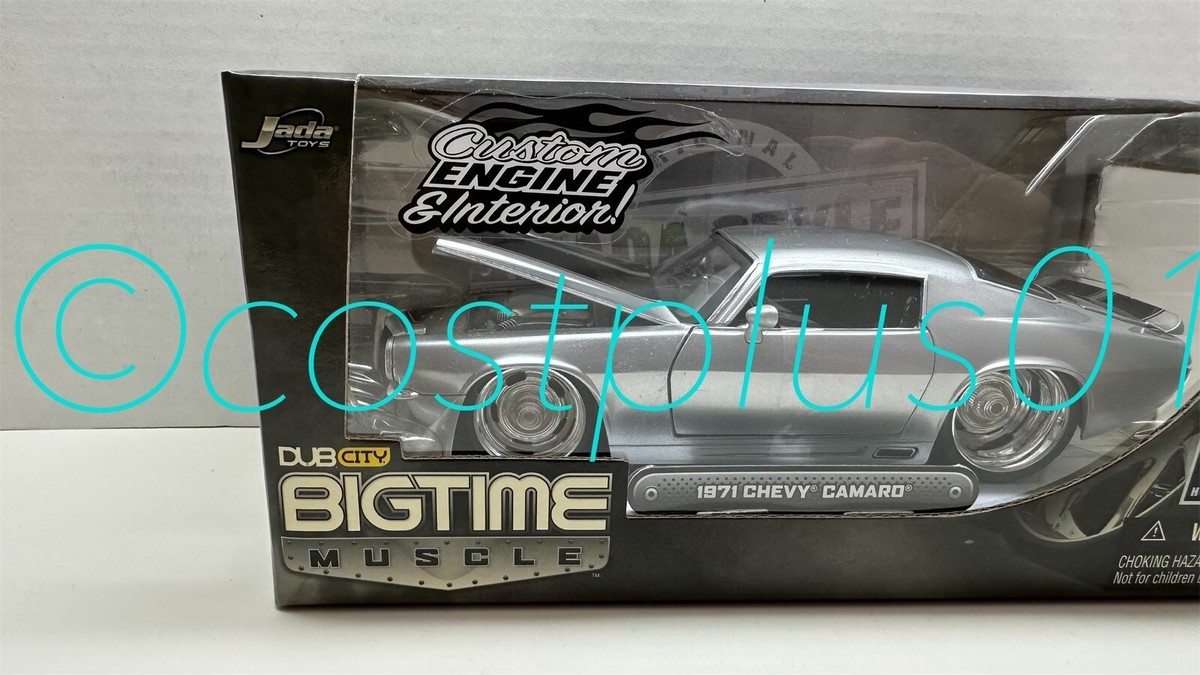 ミニカー JADATOYS 1971 CHEVY CAMARO Amazon.com: Jada Toys Big Time Muscle 1:24 1971 Chevy Camaro