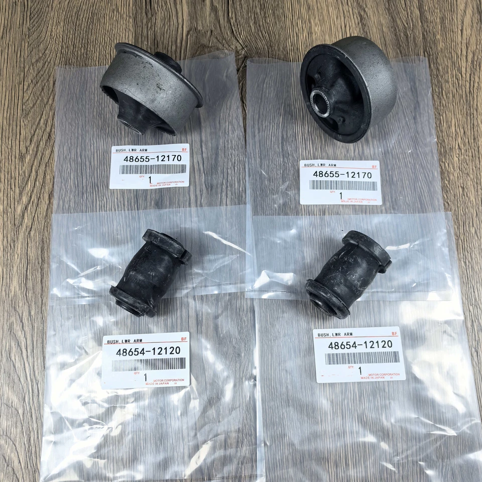 OEM Front Lower Premiun Control Arm Bushing For Toyota Corolla 2003-19 TWO PAIR - Image 3 of 3