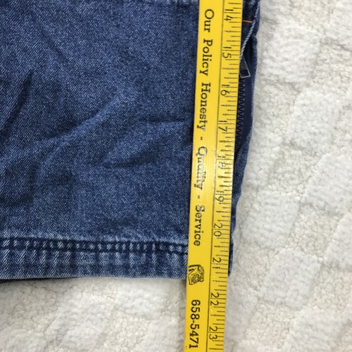 Vintage Y2K Route 66 Cargo Jean Shorts Boys 14 Skate Surf Loose Baggy Streetwear - Picture 7 of 13