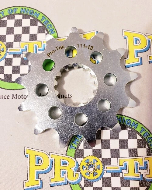 Piñón delantero Hyosung 525 paso 13T 14T 15T 16T 17T 2007 2008 2009 GT650 R/S  Foto 2 de 4