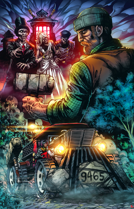 Original LEGO Art Monster Fighters 9465 The Zombies 11