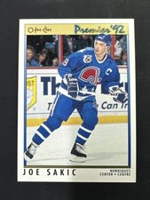 1992 O-Pee-Chee Premier Joe Sakic Nordiques Base Card 70