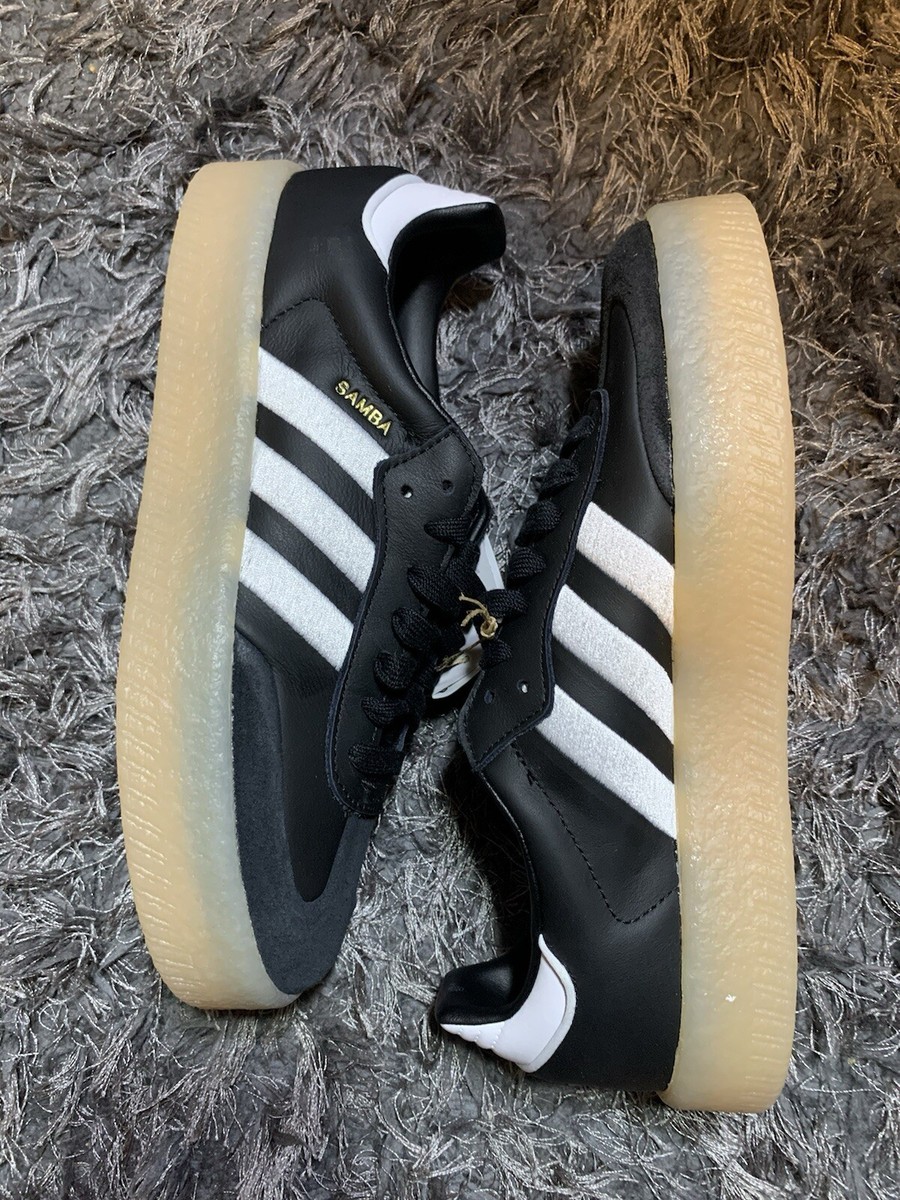 Adidas Womens Size Samba Sambae Shoes Core Black Gum Sneakers