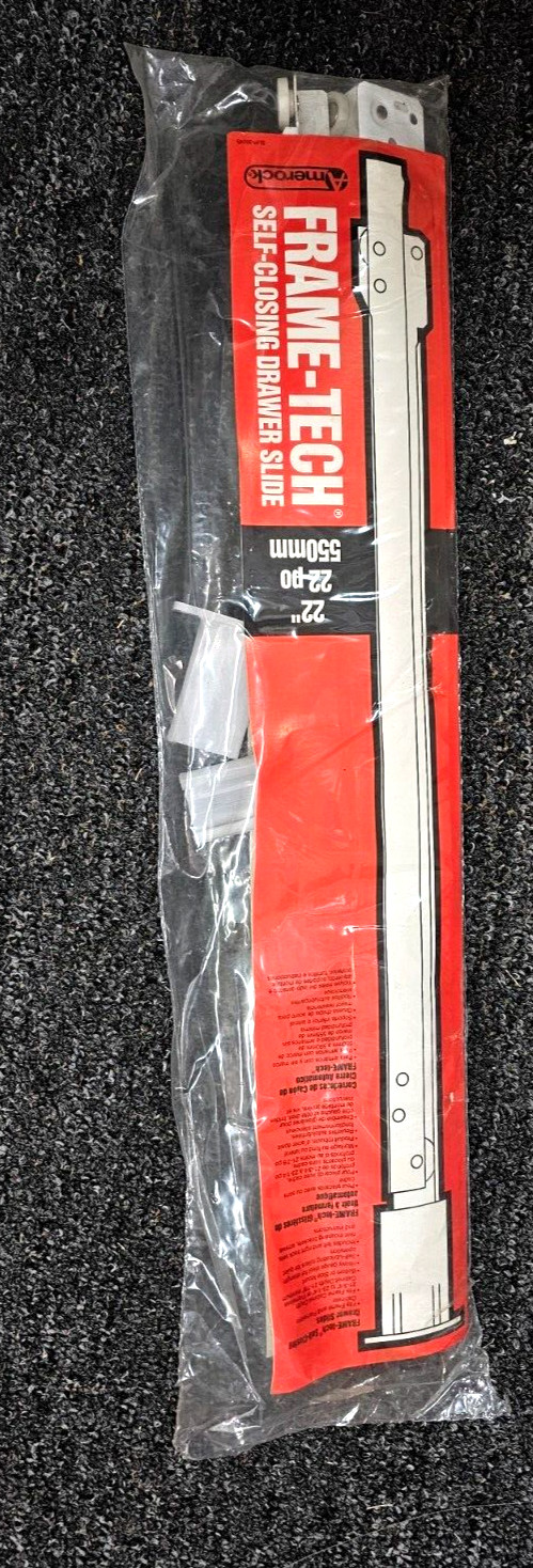 Frame-Tech 22" self closing drawer slide