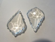 25 - 3 " FRENCH AAA 9 % CUT LEAD CRYSTAL PRISM CHANDELIER LAMP PART