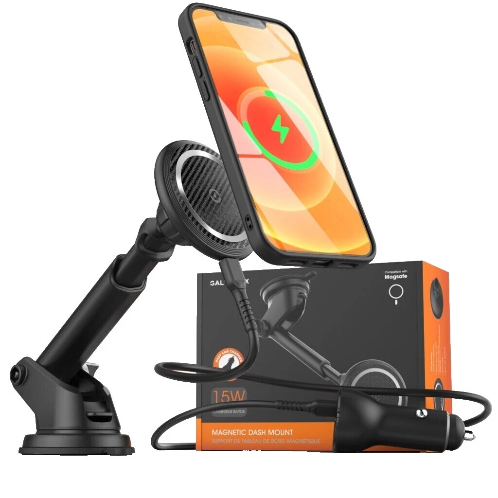 Magnet Black Cell Phone Mounts & Holders for Apple