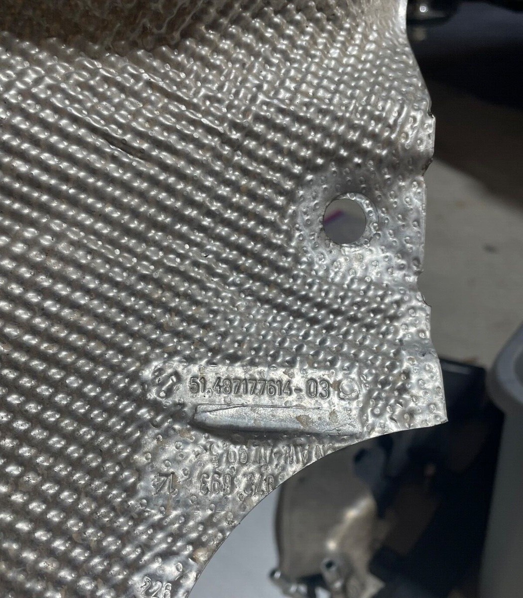 ✓OEM BMW E90 Heat Insulation Front Wall 51487177614-03 | eBay