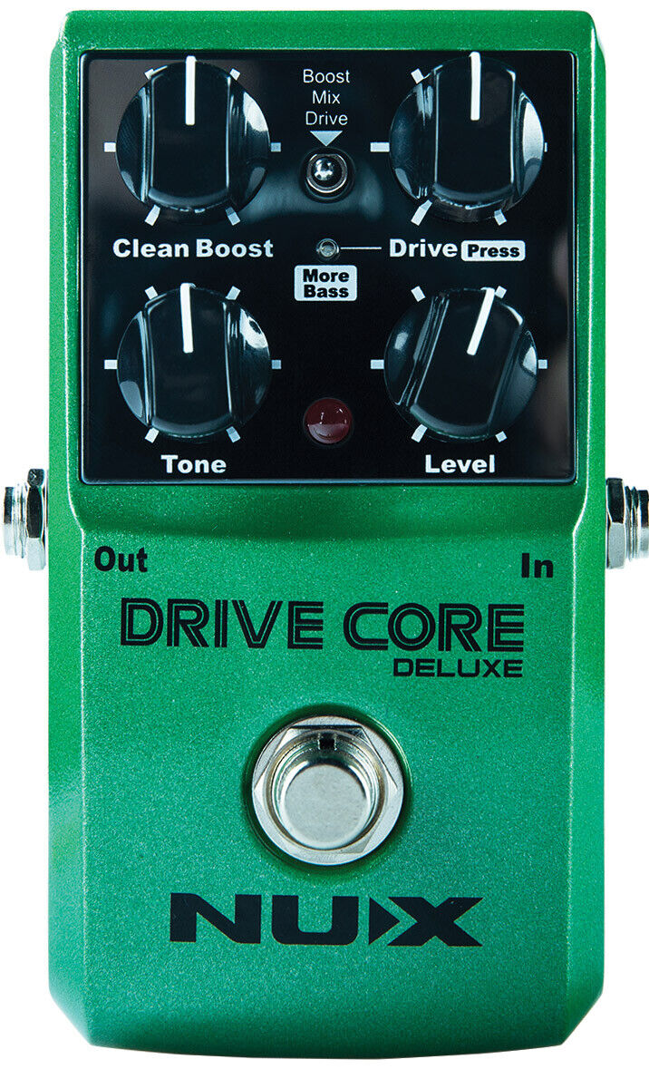 NU-X Drive Core Deluxe Boost & Drive Pedal with 3 Switchable Modes