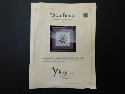 Star Burst by Y-Knot Designs (LD93) Needlepoint