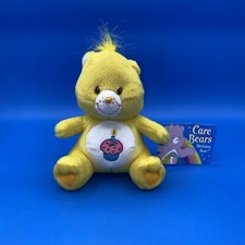 HAPPY BIRTHDAY Bear CARE BEARS 11  American Greetings 2006 Nanco Yellow with tag