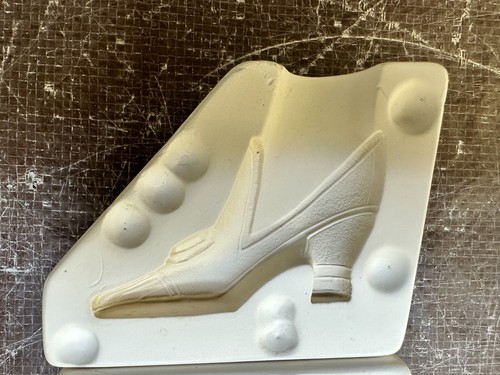 VINTAGE NOWELL'S CERAMIC MOLD #NM-2706 VICTORIAN SHOE - Picture 4 of 11