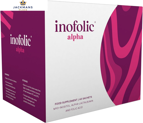 Alpha – 4000mg Myo-Inositol PCOS Supplement for Women – 2.1 g (Pack of 60)
