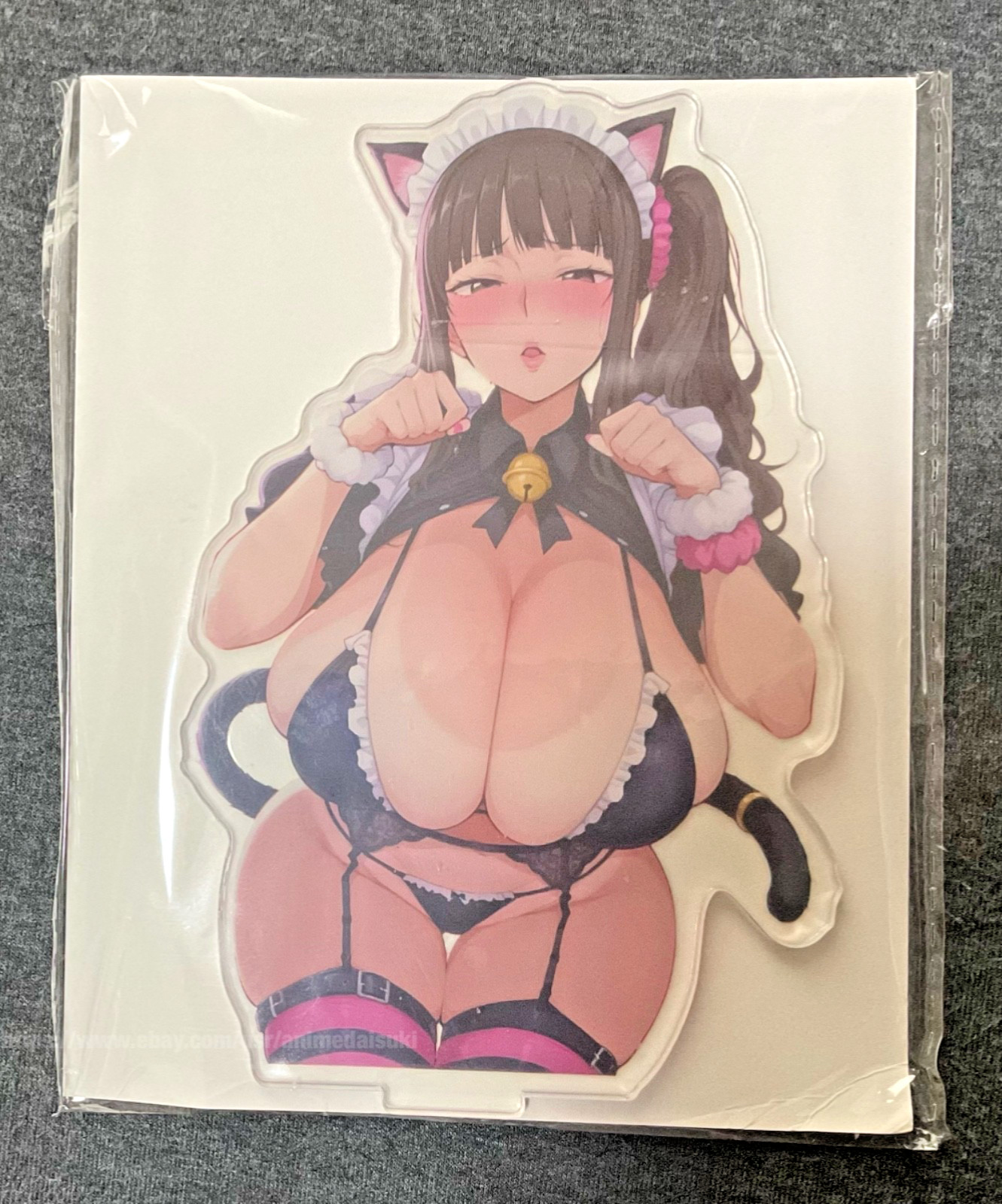 GIRLS und PANZER Shiho Nishizumi Maid Anime Game Acrylic Stand Panel 15cm New