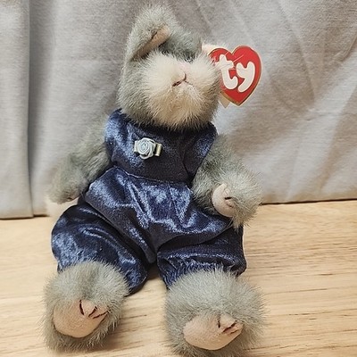 Beanie Baby Vintage 1993 TY The Attic Treasures Collection Whiskers The Cat