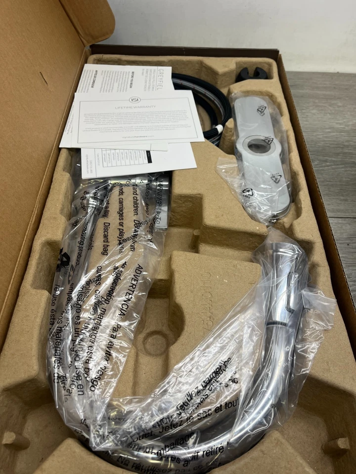 Signature Hardware SHXCGF107CP Greyfield Chrome Pull-Down Kitchen Faucet 1.8 GPM - Image 3 of 3