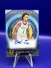 2023 Bowman U Inception Dereck Lively II RC Auto /99 Blue Duke Mavericks