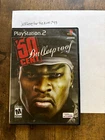 50 Cent: Bulletproof PS2 CIB Very Good Condition Tested