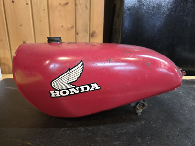 HONDA XLR125R バイクタンク HONDA XLR125R バイクタンク ホンダ（HONDA） XLR125R タンク 白 純正