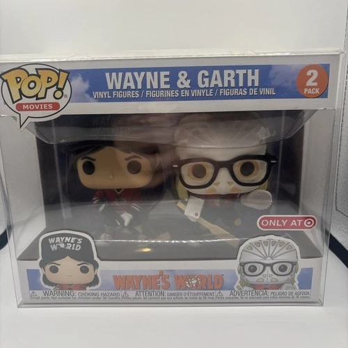 FUNKO POP MOVIES 2 PACK WAYNE'S WORLD WAYNE & GARTH HOCKEY TARGET EXCLUSIVE