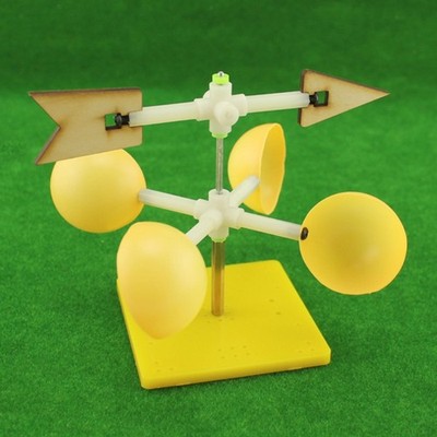 Wetterfahne Kit Windfahne Lernspielzeug Windfahne Modell DIY Holzbausatz