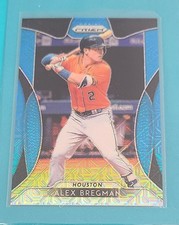 2019 Prizm Blue Mojo /399 #114 Alex Bregman Houston Astros BASEBALL Card Z9