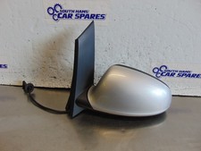 Vauxhall Astra Wing Mirror MK6 09-13 Passengers left Silver ZGAN Electric 6 Pin