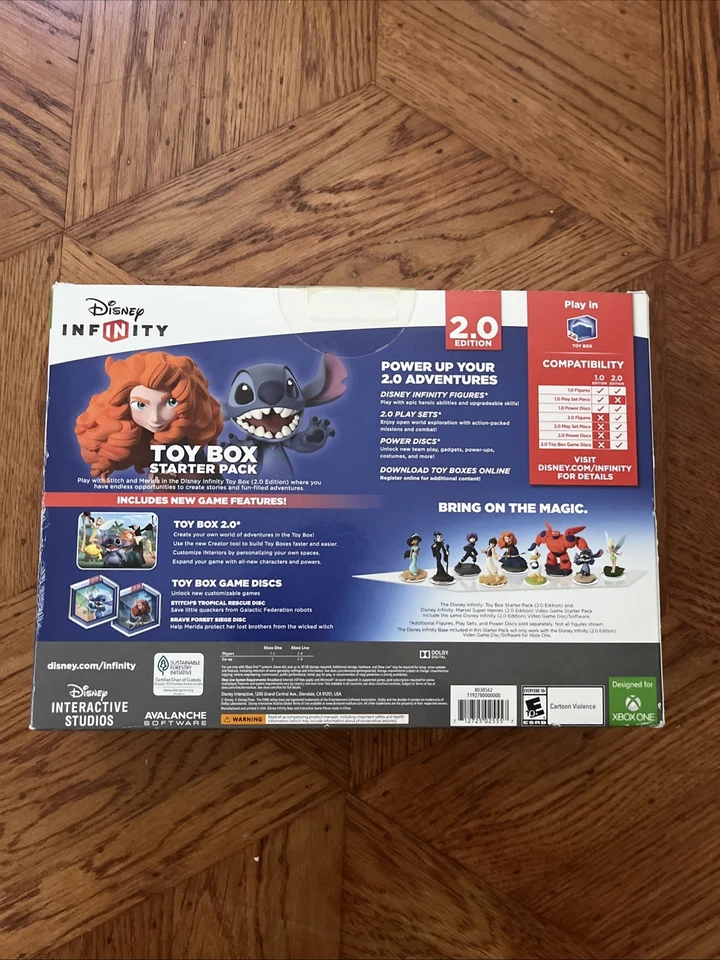 NIB~Disney Infinity 2.0 [ Toy Box Starter Pack ] (XBOX ONE) - Image 3 of 4