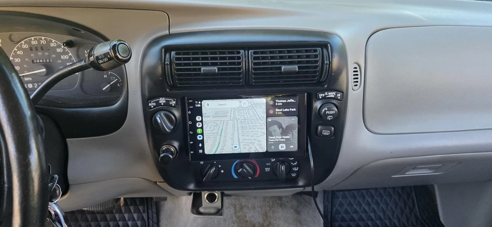 Radio estéreo Carplay para Mazda B3000 B4000 serie B 1999-2009 Android15 GPS + CÁMARA Foto 3 de 4