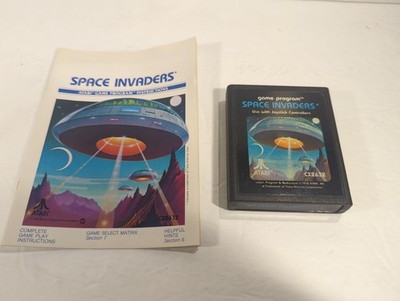 Atari 2600 7800+ Space Invaders With Manual