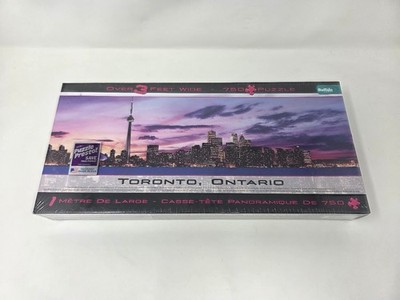 Buffalo Toronto Ontario Panoramic Puzzle 750 Piece Skyline Over 3 Feet Sealed