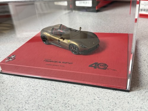 1/43 Ferrari Monza SP2. Verde Volterra matt. Limited 10 pcs.