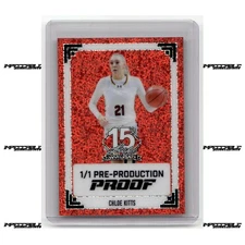 2025 Leaf NSCC The National Proof - Chloe Kitts Rookie 1/1 Red Dots