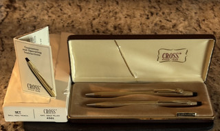 Vintage Cross Pen & Pencil Set