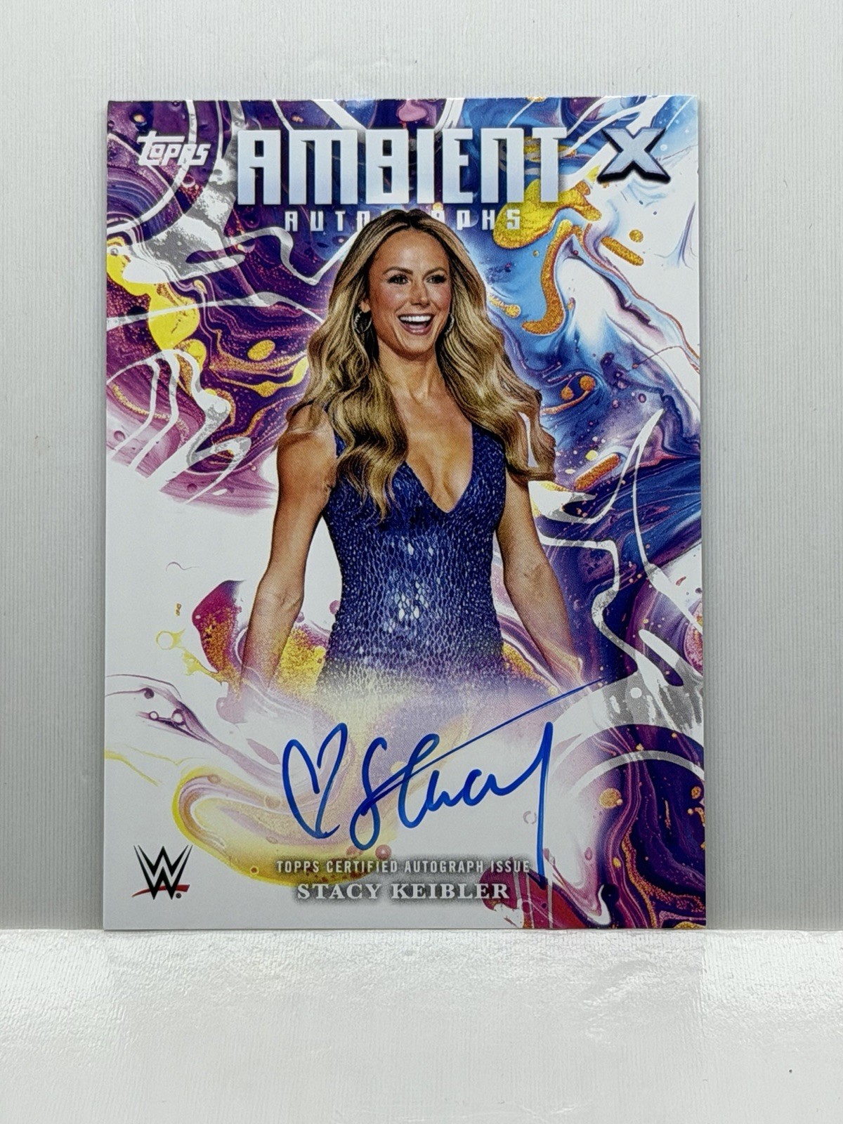 Topps 2025 Exalted WWE Ambient Autographs Stacy Keibler Auto #AMA-SKB