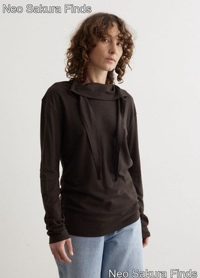 LEMAIRE Foulard Tops Long Sleeve T-Shirt Pure Cotton 100% Size S