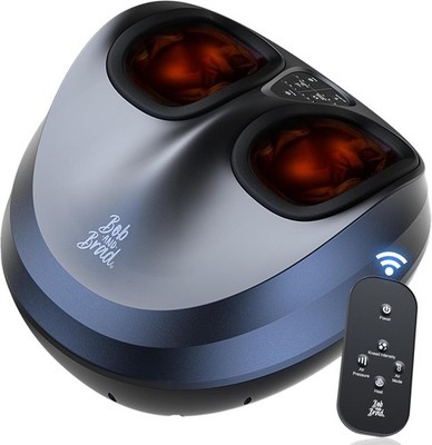 BOB AND BRAD Foot Massager Machine with Heat and Remote Shiatsu Deep Kneading