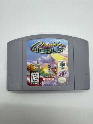 Cruis'n World (Nintendo 64, 1996) Authentic Tested And Working