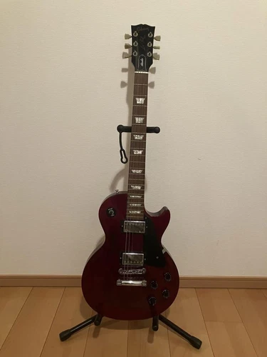 GIBSON Les Paul burgundy hard case Safe Packing!