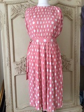  “Pretty Little Thing” Pleated Polka Dot Dress - Size 12 - New With Tag.