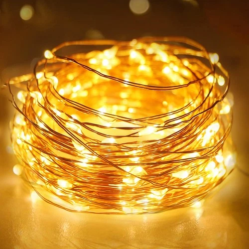 litogo LED Fairy Lights, Battery, Timer, 3 m