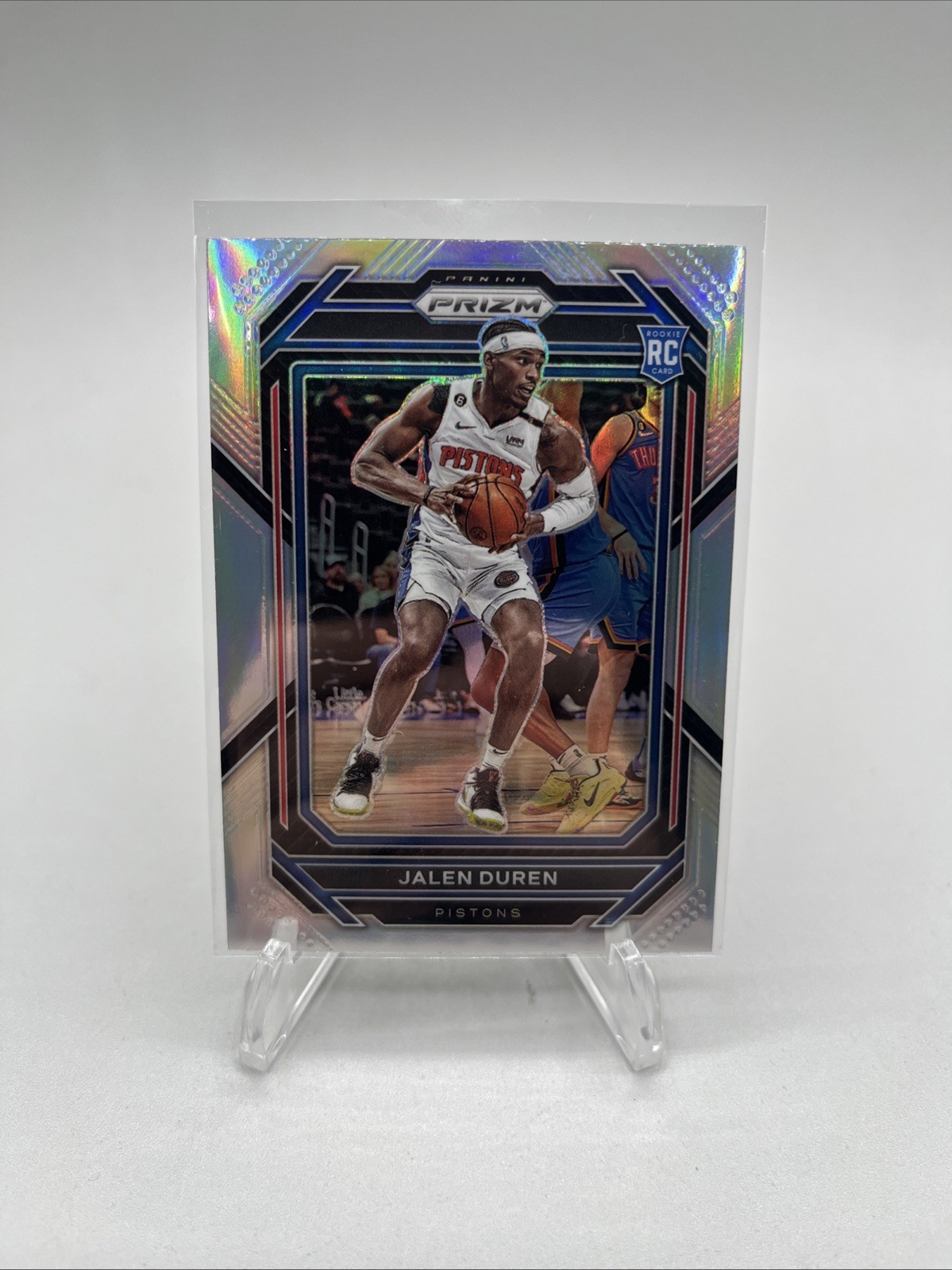 2022-23 Prizm Basketball Jalen Duren Rookie Silver Prizm #239