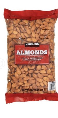 Kirkland Signature Supreme Whole Almonds 3 lb EXP 04/2027
