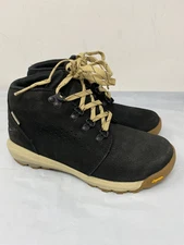 DANNER Dry Womens 'Inquire Chukka' 4" Black Suede Hiking Boots Size 5.5 WP $170