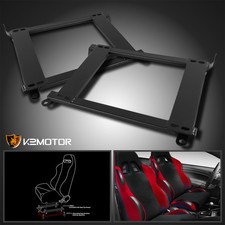 Fits 1999-2005 Bmw E46 3 Series Racing Seat Steel Mounting Brackets Rail Track Fits 1999-2005 Bmw E46 3 Series Racing Seat Steel Mounting Brackets Rail Track