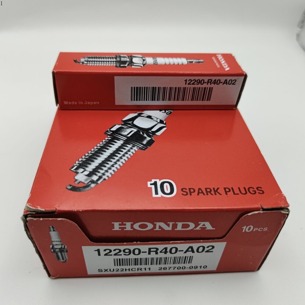 4PCS Genuine OEM Denso Iridium Spark Plugs 12290-R40-A02 SXU22HCR11S 3461 USA