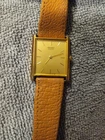 Seiko Vintage Gold Tone Quartz Watch 6530-5550 Need Battery