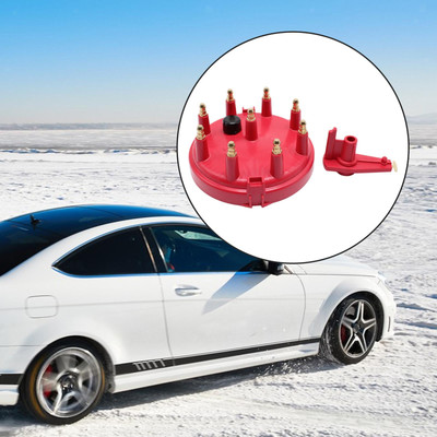 Ignition Distributor with Cap and Rotor - Compatible with 1992 - 1996 Ford F150 5.0L V8 1993 1994 1995